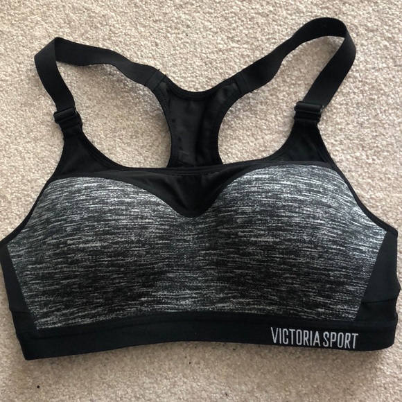 Victoria's Secret Other - Victoria’s Secret Black and Gray Sports Bra